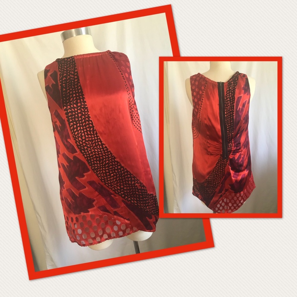 Cabi silk mix sleeveless top - Picture 1 of 4